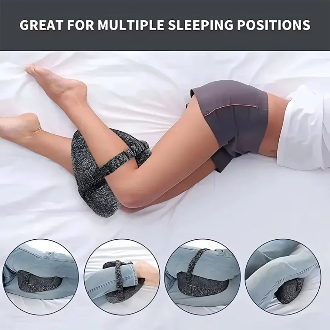 Pillow Ergonomic Leg Support Pillow Relieve Sciatica Back and Hip Pain Soft Leg Support Cushion with Removable and Washable