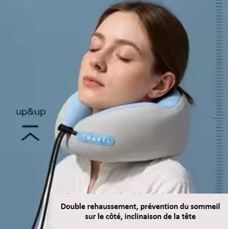 U Shaped Memory Foam Neck Pillows Soft Travel Pillow Massage Neck Pillow Sleeping Airplane Pillow Cervical Healthcare Bedding